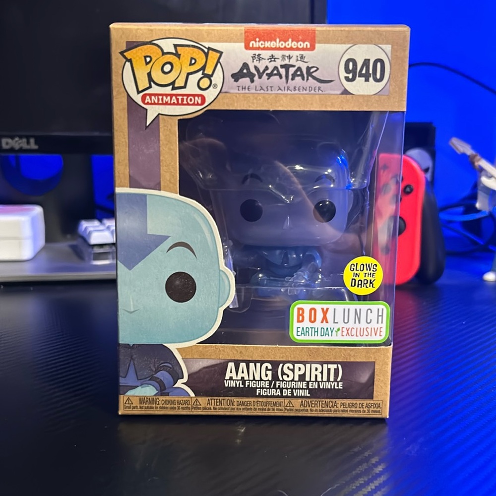 Aang (spirit) glow in the dark funko pop